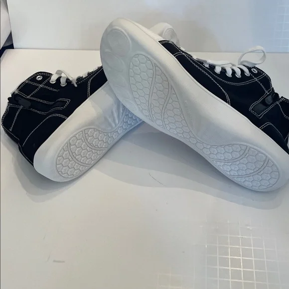 Women’s Black High Top Sneakers - Picture 7 of 9